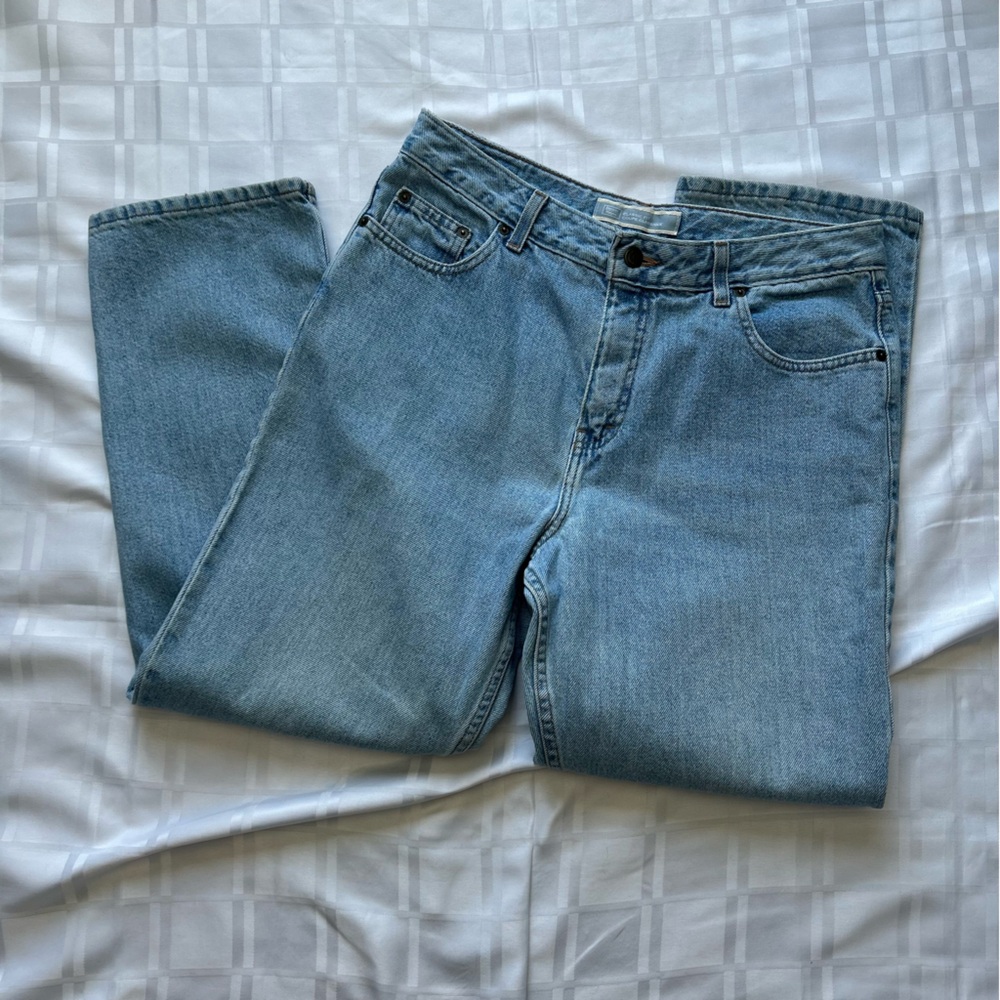 Denver Hayes Vintage Classic Fit Light Wash Straight Leg Jeans